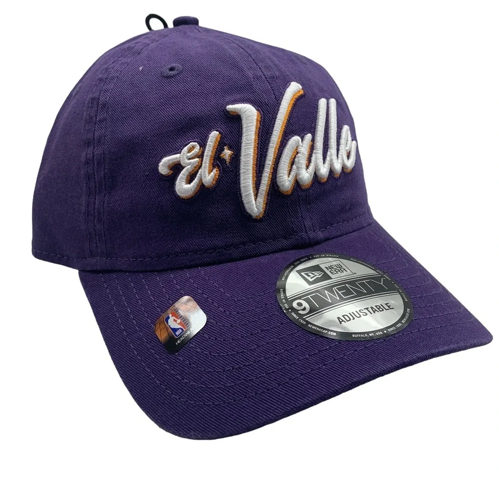 Phoenix Suns New Era 9TWENTY 2023-24 City Edition Purple Adjustable Cap Hat OSFM